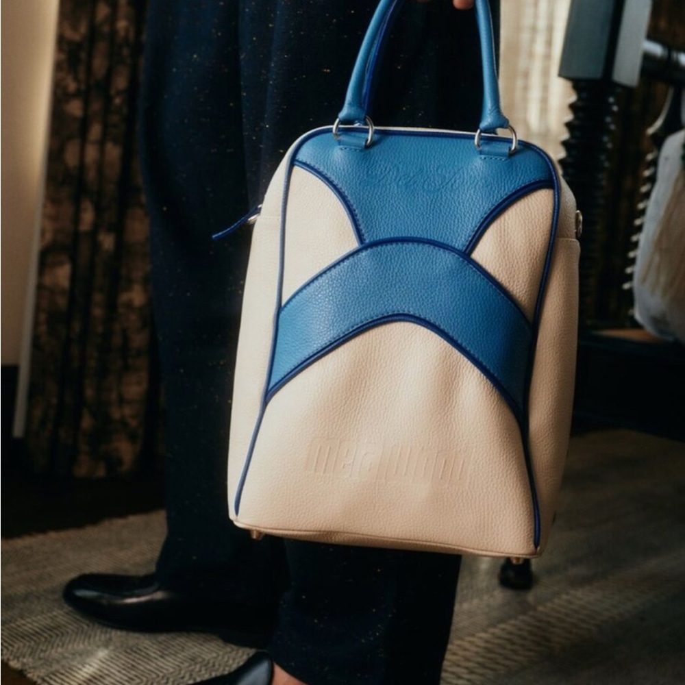 Del Toro x Metalwood Leather Shoe Bag